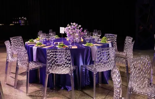 Event decor setup